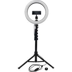 Mackie mRING-10  10 inch 3-Colour Ring Light Kit with Stand and Remote